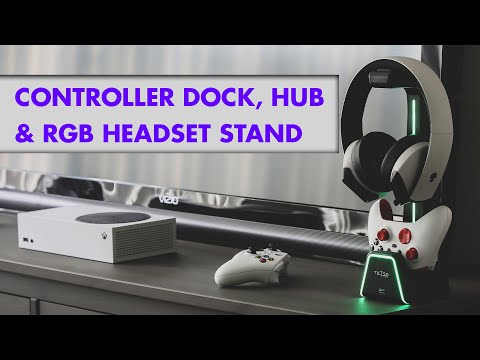 Gaming Headset and Controller Stand