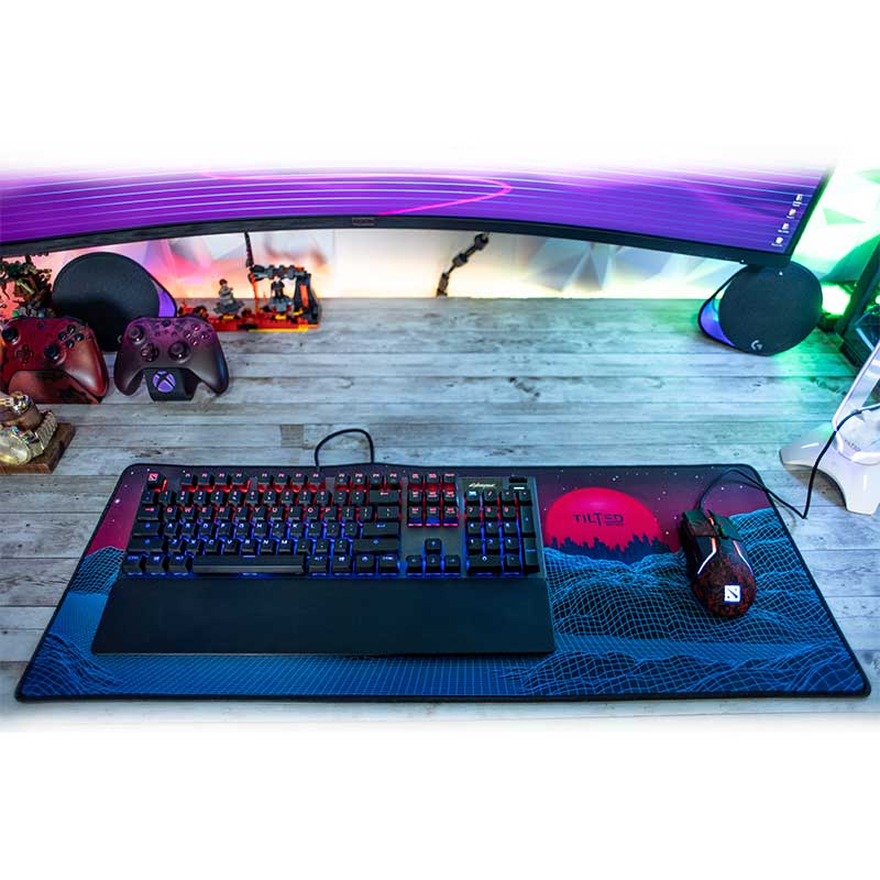
                  
                    Extended Gaming Mouse Pad Large (Retro Synth)
                  
                