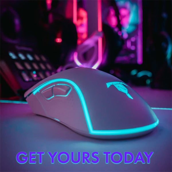 
                  
                    White Gaming Mouse Wired (Paracord)
                  
                